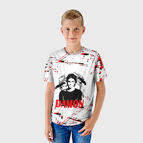 Детская футболка Дневники вампира, / 3D-принт – фото 3