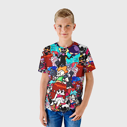 Детская футболка FRIDAY NIGHT FUNKIN / 3D-принт – фото 3