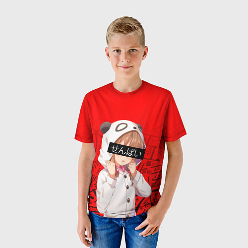 Детская футболка SENPAI / 3D-принт – фото 3