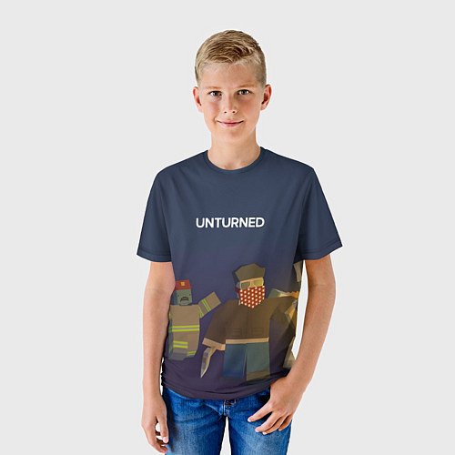 Детская футболка Unturned / 3D-принт – фото 3
