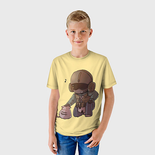 Детская футболка J?ger Rainbow Six Art 01 / 3D-принт – фото 3