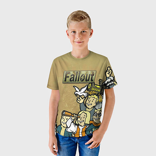 Детская футболка Волтбои / 3D-принт – фото 3