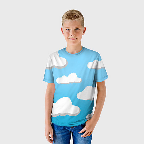 Детская футболка Небо / 3D-принт – фото 3