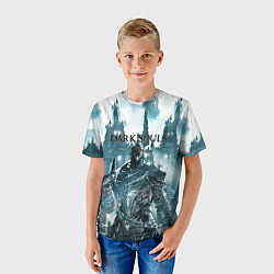 Футболка детская Dark Souls, цвет: 3D-принт — фото 2