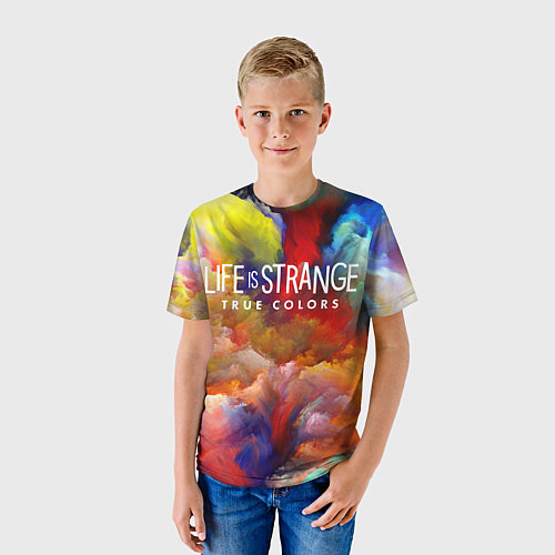 Детская футболка Life is Strange True Colors / 3D-принт – фото 3