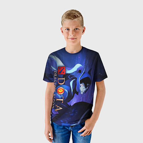 Детская футболка DOTA: Кровь дракона / 3D-принт – фото 3