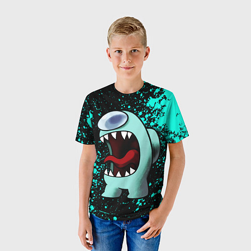 Детская футболка AMONG US АМОНГ АС / 3D-принт – фото 3