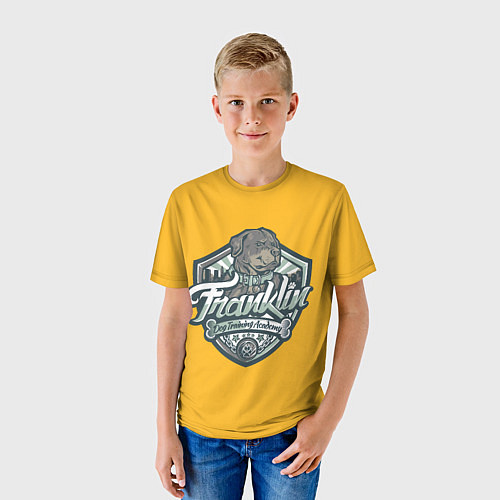 Детская футболка Franklin Academy / 3D-принт – фото 3