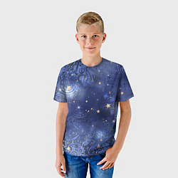 Футболка детская Небо в стиле Стимпанк, цвет: 3D-принт — фото 2