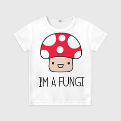 Футболка детская Грибочек, цвет: 3D-принт