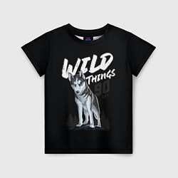 Футболка детская Wild Things, цвет: 3D-принт