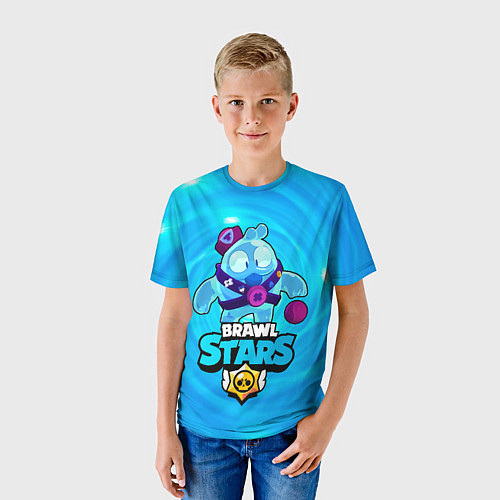 Детская футболка Сквик Squeak Brawl Stars / 3D-принт – фото 3