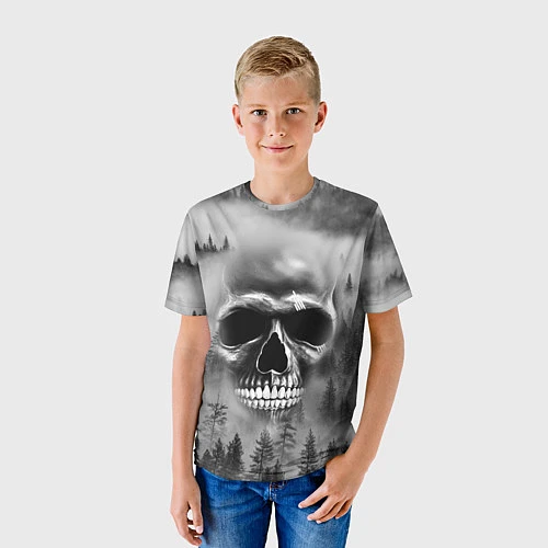 Детская футболка Лесной Дух / 3D-принт – фото 3