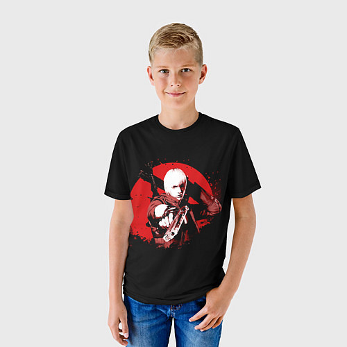 Детская футболка Кровавый Данте / 3D-принт – фото 3