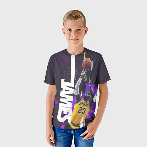 Детская футболка Леброн / 3D-принт – фото 3