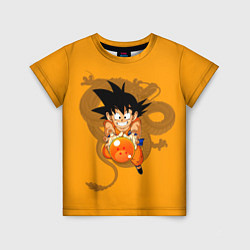Футболка детская Kid Goku, цвет: 3D-принт