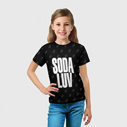 Футболка детская Репер - SODA LUV, цвет: 3D-принт — фото 2