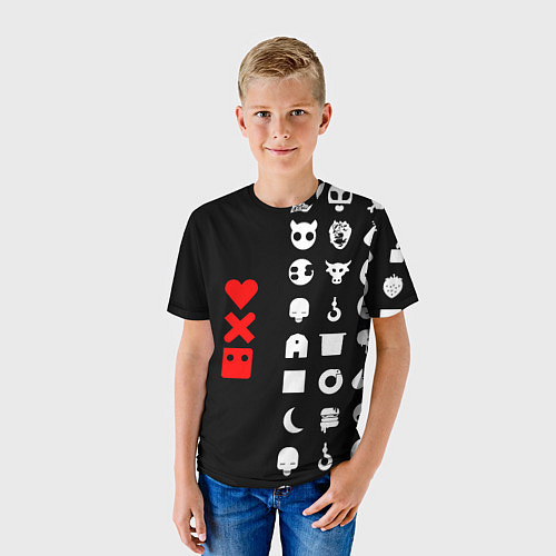 Детская футболка Любовь, смерть и роботы / 3D-принт – фото 3