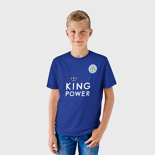 Детская футболка №9 Leicester City / 3D-принт – фото 3
