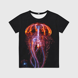 Футболка детская Медуза Jellyfish, цвет: 3D-принт