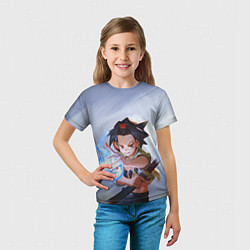 Футболка детская Asakura Yo, цвет: 3D-принт — фото 2