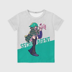 Футболка детская Secret agent, цвет: 3D-принт
