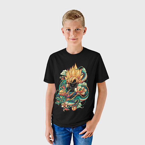 Детская футболка Dragon Ball Retro Style / 3D-принт – фото 3