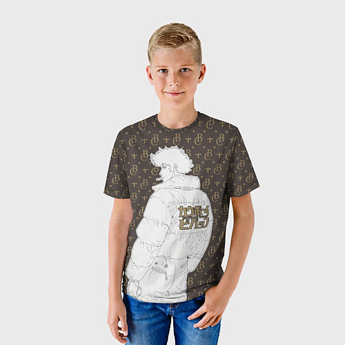 Детская футболка Cowboy Bebop Louis Vuitton / 3D-принт – фото 3