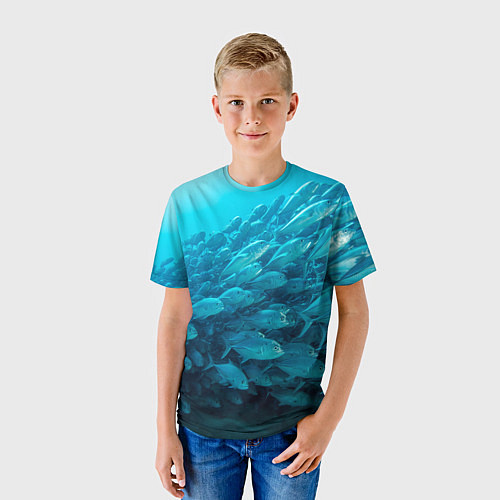 Детская футболка Морской мир / 3D-принт – фото 3