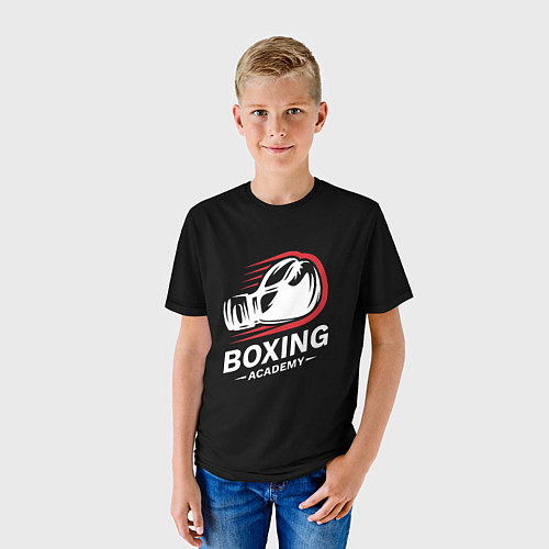 Детская футболка Бокс / 3D-принт – фото 3