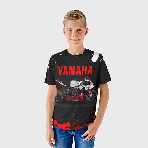 Детская футболка YAMAHA 004 / 3D-принт – фото 3