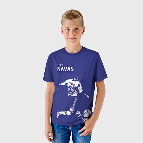 Детская футболка Хесус Навас / 3D-принт – фото 3