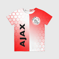 Футболка детская FC AJAX AMSTERDAM ФК АЯКС, цвет: 3D-принт