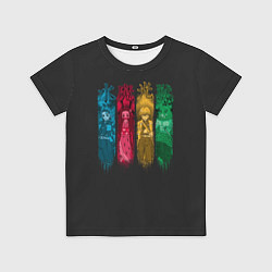 Футболка детская Неистовый Квартет, цвет: 3D-принт