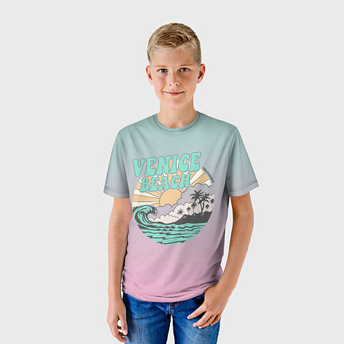 Детская футболка VENICE BEACH / 3D-принт – фото 3