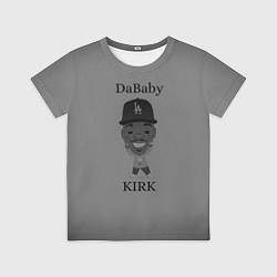 Футболка детская DaBaby, цвет: 3D-принт