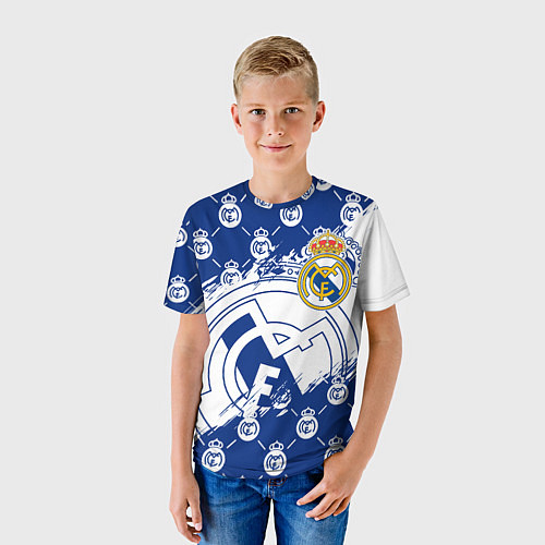 Детская футболка REAL MADRID РЕАЛ МАДРИД / 3D-принт – фото 3