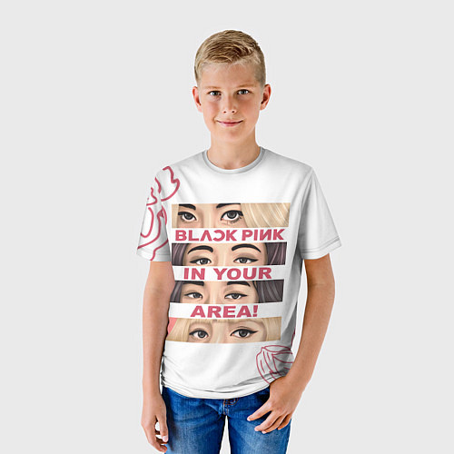 Детская футболка BP in your area / 3D-принт – фото 3