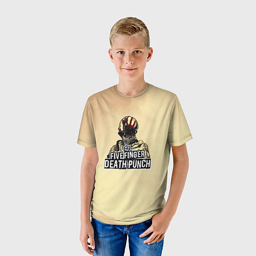 Детская футболка Фингер / 3D-принт – фото 3