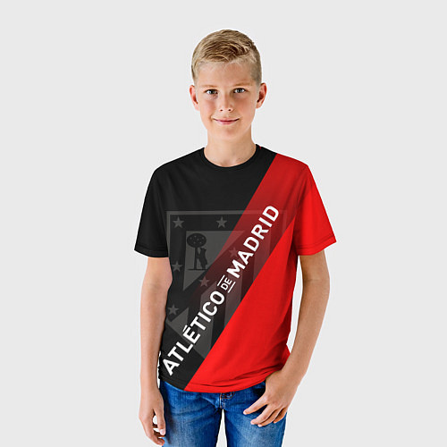 Детская футболка АТЛЕТИКО МАДРИД ATLETICO / 3D-принт – фото 3