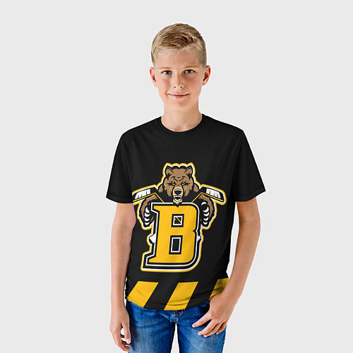 Детская футболка BOSTON BRUINS / 3D-принт – фото 3