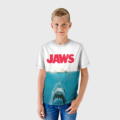 Детская футболка Jaws 1975 / 3D-принт – фото 3