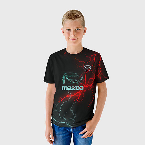 Детская футболка Mazda / 3D-принт – фото 3