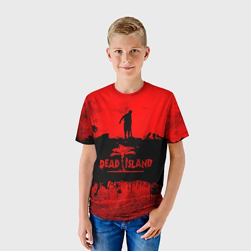 Детская футболка Island of blood / 3D-принт – фото 3