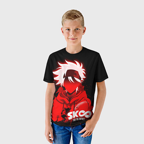 Детская футболка SK8 the Infinity Reki / 3D-принт – фото 3