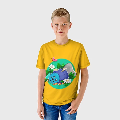 Детская футболка Милый Гломмер / 3D-принт – фото 3