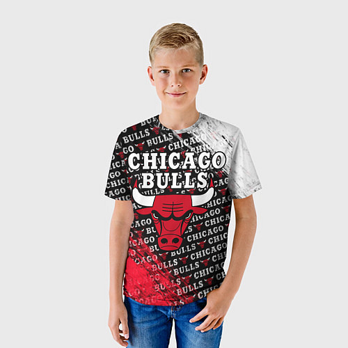 Детская футболка CHICAGO BULLS 6 / 3D-принт – фото 3