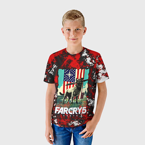 Детская футболка Farcry5 / 3D-принт – фото 3