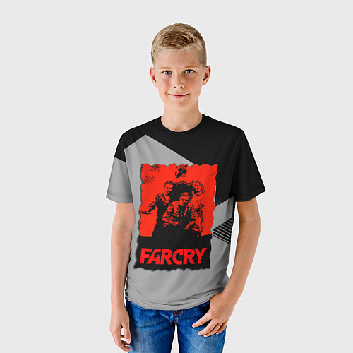 Детская футболка FARCRY / 3D-принт – фото 3