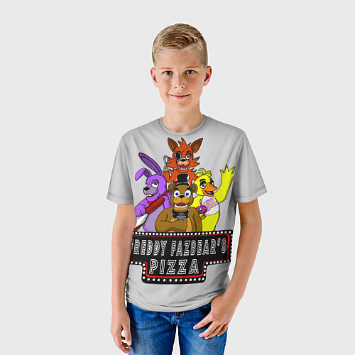 Детская футболка Freddy Fazbear’s FHAF / 3D-принт – фото 3